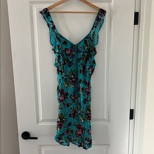 Floral Ruffle Dress